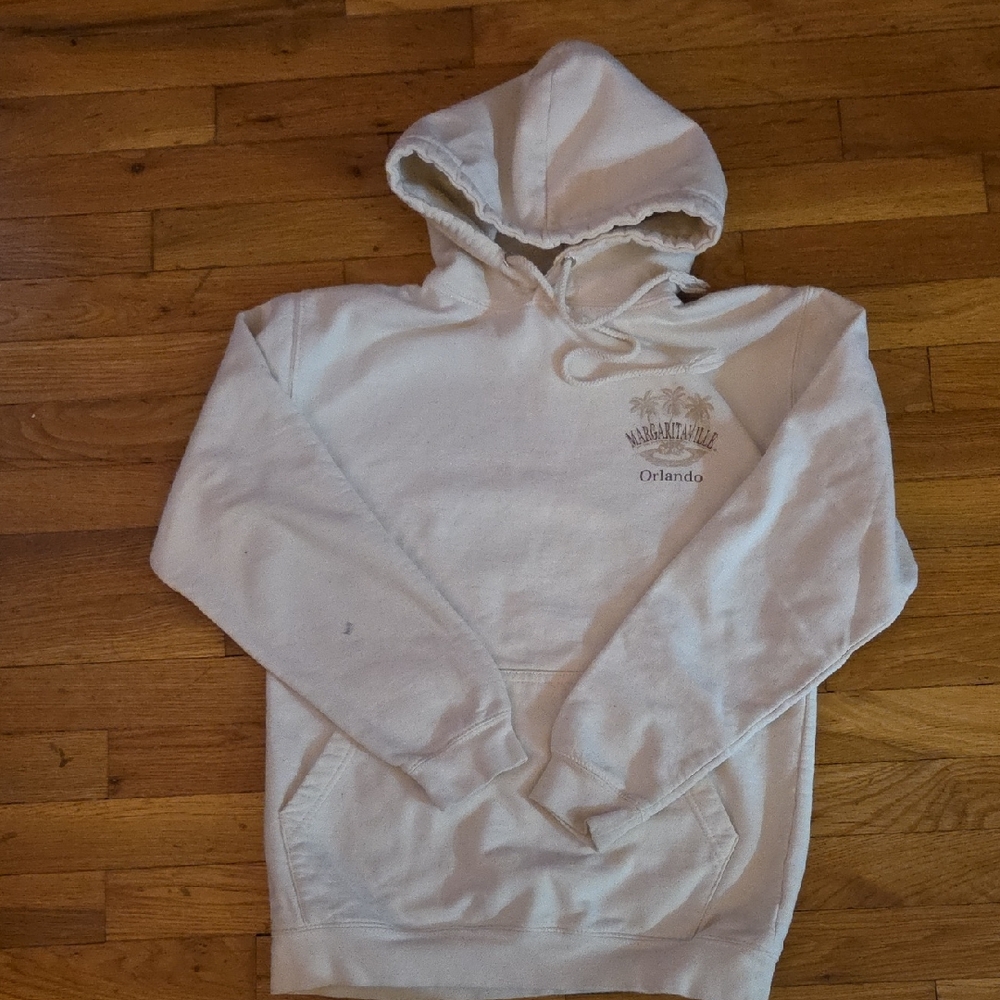Boys White Hoodie